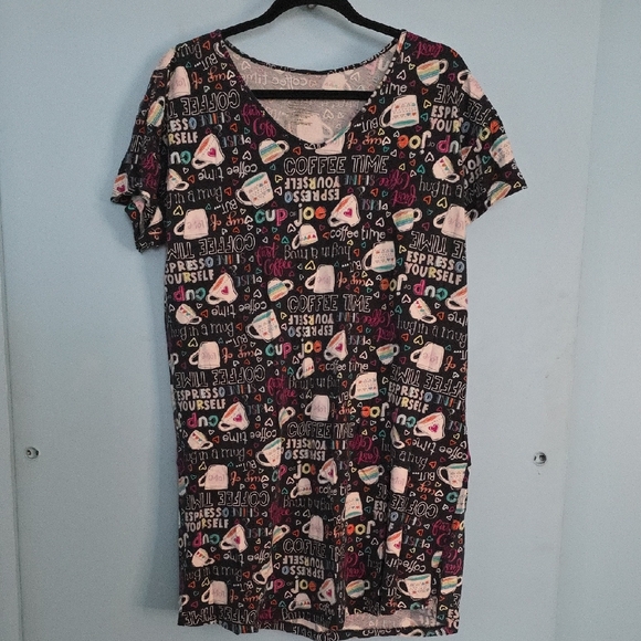 Secret Treasures Black Espresso Sleepwear Size Large-XL - Picture 1 of 5